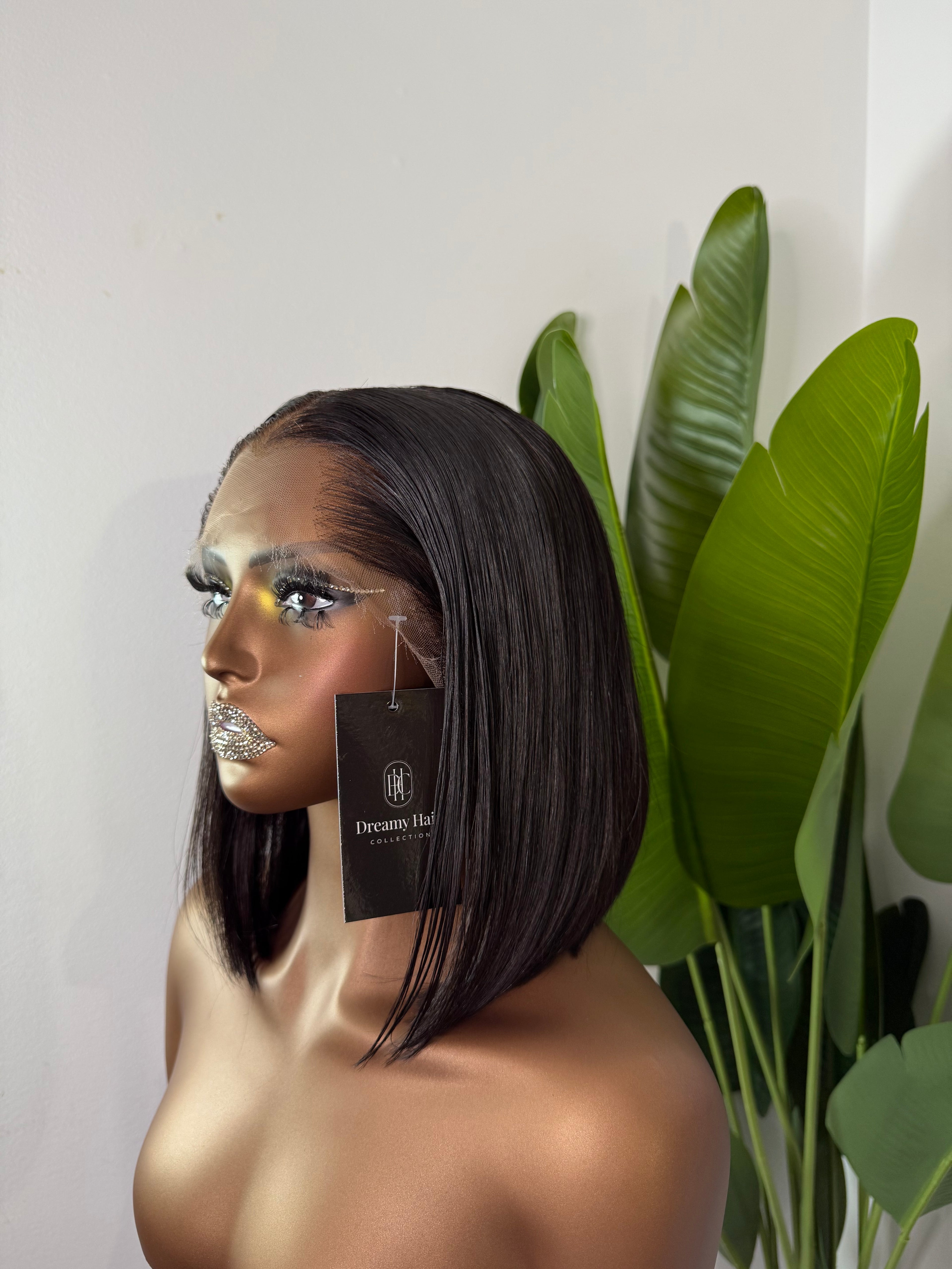 Perruque Bob Lace Frontal – Raie au Milieu